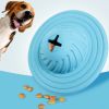 Food Dispensing Dog Treat Ball IQ Interactive Puzzle Toys for Medium Large Dogs Chasing Chewing Playing