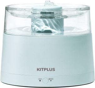 Cat Water Fountain with Wireless Pump,Automatic Cat Fountain , Smart Modes, Easy to Clean, Ultra Quiet Pet Water Fountain