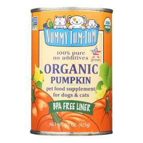 Nummy Tum-Tum Pure Pumpkin - Organic - Case of 12 - 15 oz.