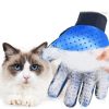 Upgrade Version 259 Tips Pet Hair Remover Gloves Pet Grooming Brush Gloves ( Right hand )