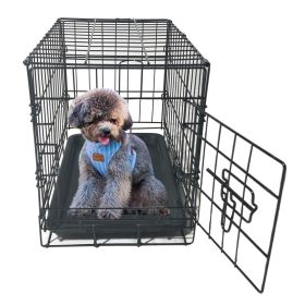 20" Pet Kennel Cat Dog Folding Cage Crate Wire Metal Steel 1 Door