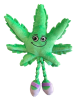 Mary Jane the Weed Leaf 420 Dog Toy