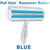 Pet Hair Roller Remover Lint Brush 2-Way Dog Cat Comb Tool Convenient Cleaning Dog Cat Fur Brush Base Home Furniture Sofa Clothe XH