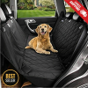 Pet Dog  Car Seat Cover Rear BackTravel Waterproof Bench Protector Luxury -Black XH