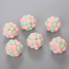 6Pcs Plush Bell Pom-pom Balls Interactive Playing Chewing Training Toys for Cats Kitten