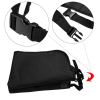 Pet Dog  Car Seat Cover Rear BackTravel Waterproof Bench Protector Luxury -Black XH