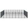 Outdoor Dog Kennel Steel 803.5 ftÂ²