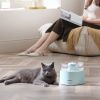 Cat Water Fountain with Wireless Pump,Automatic Cat Fountain , Smart Modes, Easy to Clean, Ultra Quiet Pet Water Fountain