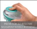 Pet Life 'Swasher' Shampoo Dispensing Massage and Bathing Brush