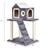 36 Inch Tower Condo Scratching Posts Ladder Cat Tree