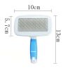 Pet Metal Teeth Flea Cleaning Comb Dog Puppy Cat Grooming Fleas Brush Tool USA Random Color