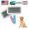 Pet Metal Teeth Flea Cleaning Comb Dog Puppy Cat Grooming Fleas Brush Tool USA Random Color