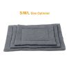 Dog Bed Mat Comfortable Fleece Pet Dog Crate Carpet Reversible Pad Joint Relief M Size