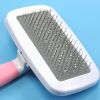 Pet Metal Teeth Flea Cleaning Comb Dog Puppy Cat Grooming Fleas Brush Tool USA Random Color