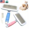 Pet Metal Teeth Flea Cleaning Comb Dog Puppy Cat Grooming Fleas Brush Tool USA Random Color