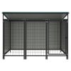 Outdoor Dog Kennel 76"x52.4"x45.7"