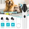 Pet Dog Cat Toe Nail Grinder Electric File Claws Clippers Grooming Trimmer Tool