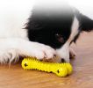 Interactive Dog Toy, Pets Dog Snack Dispenser Interactive Dog Toy Dog Treat Dispensing Yummy Bone Feeder Toy Dog Chew Toy