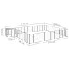 Dog Kennel Black 403.8ftÂ² Steel