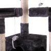 Indoor Multi-Level Kitten Condo House 67'' Cat Tree Tower With Scratching Posts