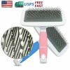 Pet Metal Teeth Flea Cleaning Comb Dog Puppy Cat Grooming Fleas Brush Tool USA Random Color