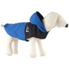 Dog Raincoat with Hood and Leash Hole, Adjustable Belly Strap, Reflective Strips, Lightweight Slicker Poncho Rain Jacket Coat for Small Medium Dogs an