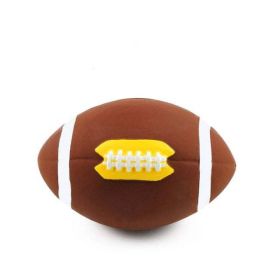 Dog Training Teeth Cleaning Teeth Toys (Color: Brown)