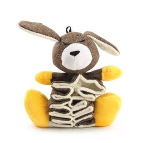 Interactive Cloth Dog Toys (Color: Kangaroo)