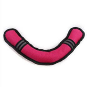dog frisbee toy (Color: rose red 1)