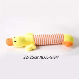 duck starfish animal squeak dog toy (Color: A-Duck)