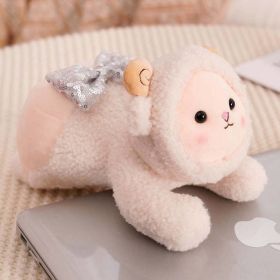 funny animals plush pendant toy (Color: beige sheep)