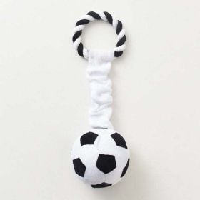 dog ball pet dog toys (Color: Football shape)