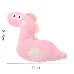 duck starfish animal squeak dog toy (Color: G-Pink snake)