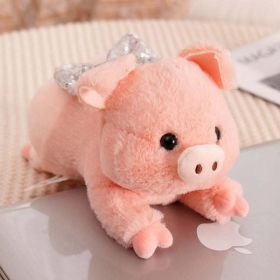 funny animals plush pendant toy (Color: pink pig)