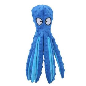 dog chew sounder toy (Color: Blue)