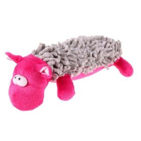 animal shape gnawing pet toys (Color: MR)