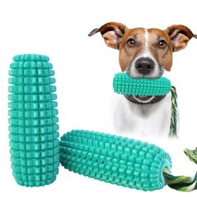 corn toothbrush molar stick dog toys (Color: Blue)