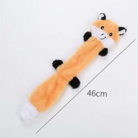cartoon animal cotton rope dog toy (Color: Yellow)