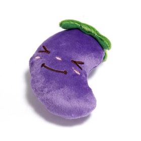 bite resistant cleaning dog chew toys (Color: Eggplant)