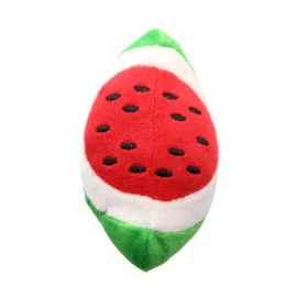 bite resistant cleaning dog chew toys (Color: watermelon 2)