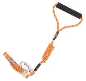 Helios Dura-Tough Easy Tension 3M Reflective Pet Leash and Collar (size: Large - (HA14ORLG))
