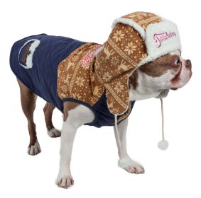 Touchdog Snowadayz Pom Pom Pet Hooded Sweater (size: X-Small - (JKTD8YBLXS))