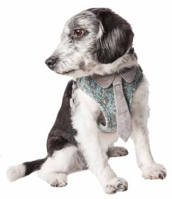 Pet Life 'Fidomite' Mesh Reversible And Breathable Adjustable Dog Harness W/ Designer Neck Tie (size: medium)