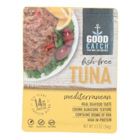 Good Catch - Fish Free Tuna Mediterran - Case of 12 - 3.3 OZ (SKU: 2440741)