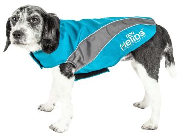 Helios Octane Softshell Neoprene Satin Reflective Dog Jacket w/ Blackshark technology (size: large)