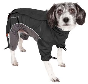 Helios Blizzard Full-Bodied Adjustable and 3M Reflective Dog Jacket (size: large)