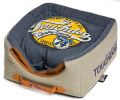 Touchdog Convertible and Reversible Vintage Printed Squared 2-in-1 Collapsible Dog House Bed