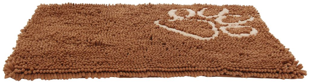 Pet Life 'Fuzzy' Quick-Drying Anti-Skid and Machine Washable Dog Mat (Color: Light Brown)