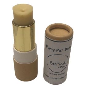 BeNat Pets. Furry Pet Balm. 0.9 oz. (Pet Balm: Low waste tube)