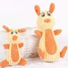 Corduroy pet dog toy